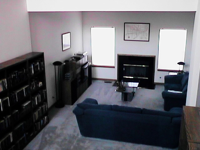 Family Room from the Foyer